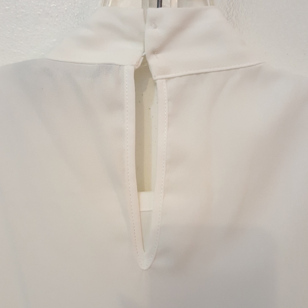 Zara Basic Collection White 90's Top - image 4